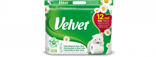 Velvet Heřmánek & Aloe Vera